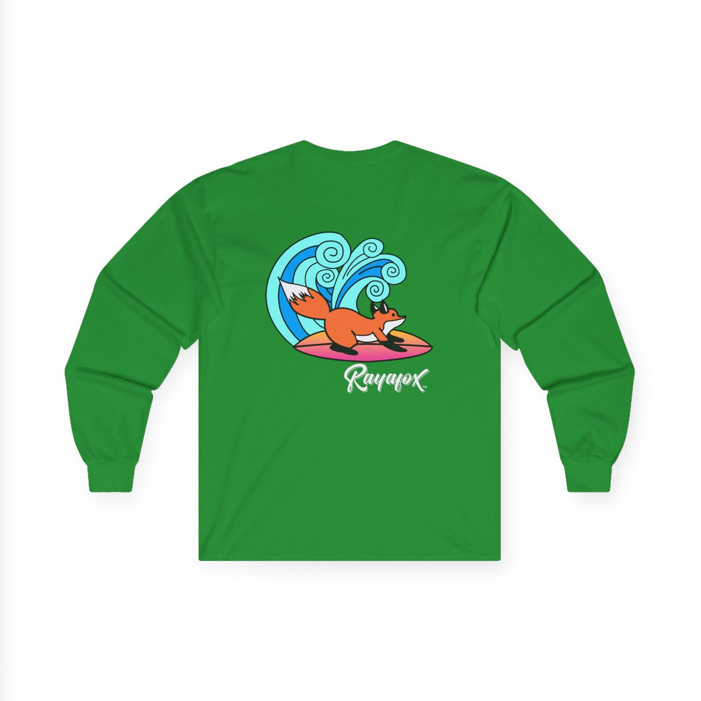 Surfing Fox Long Sleeve Tee
