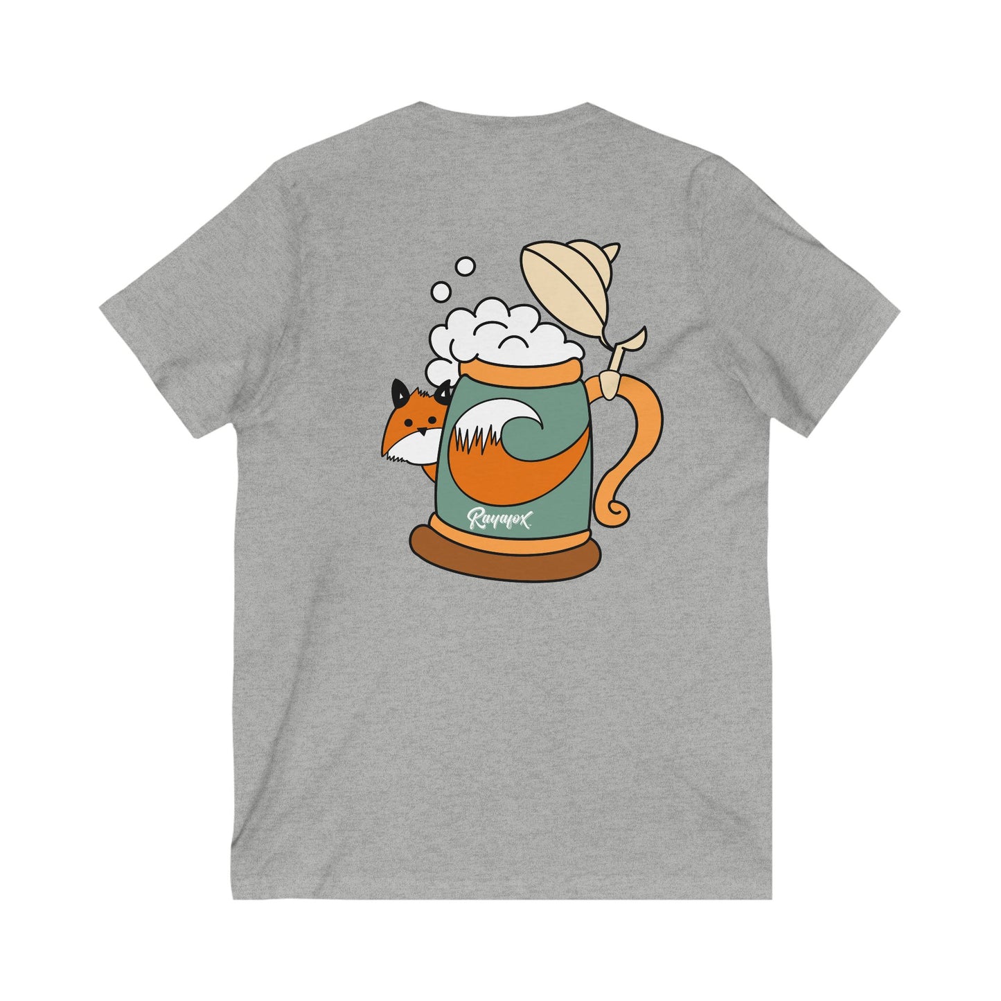 Oktoberfest Fox Unisex V-Neck