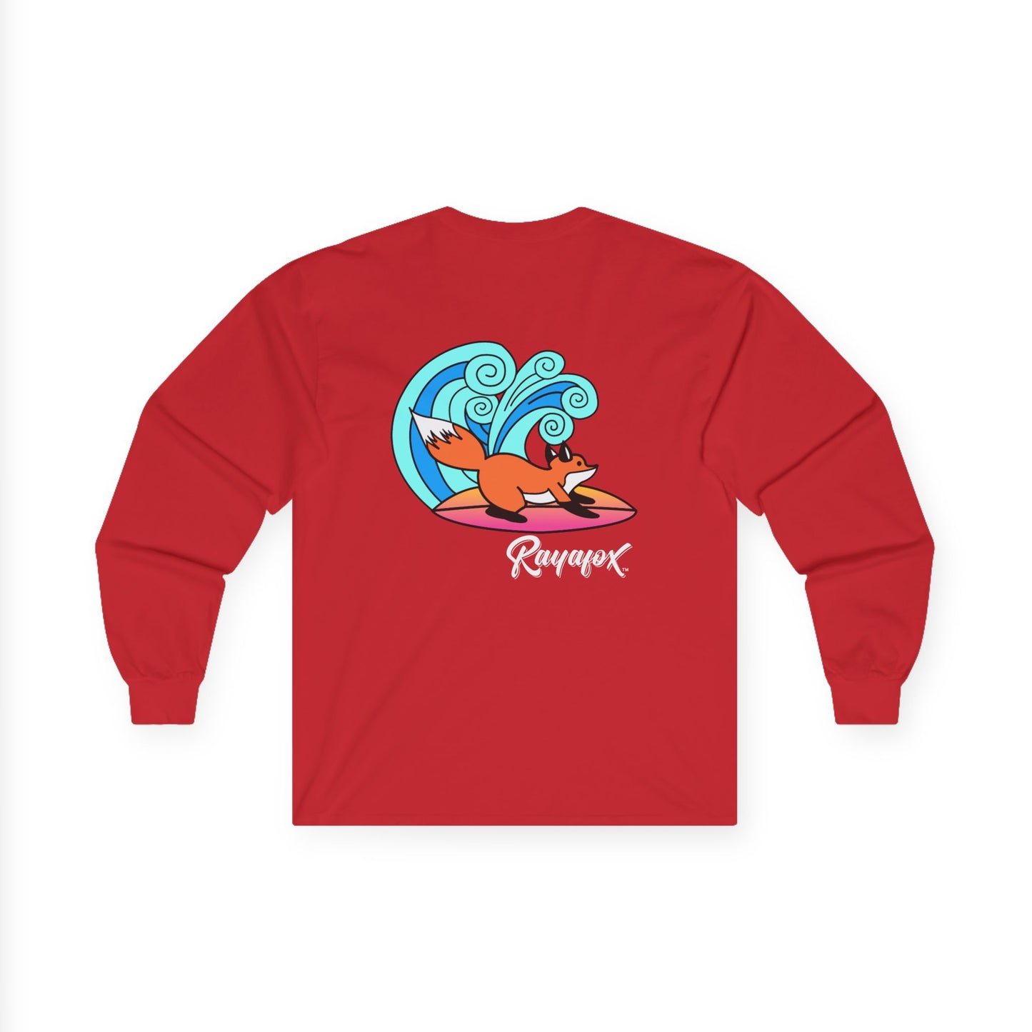 Surfing Fox Long Sleeve Tee