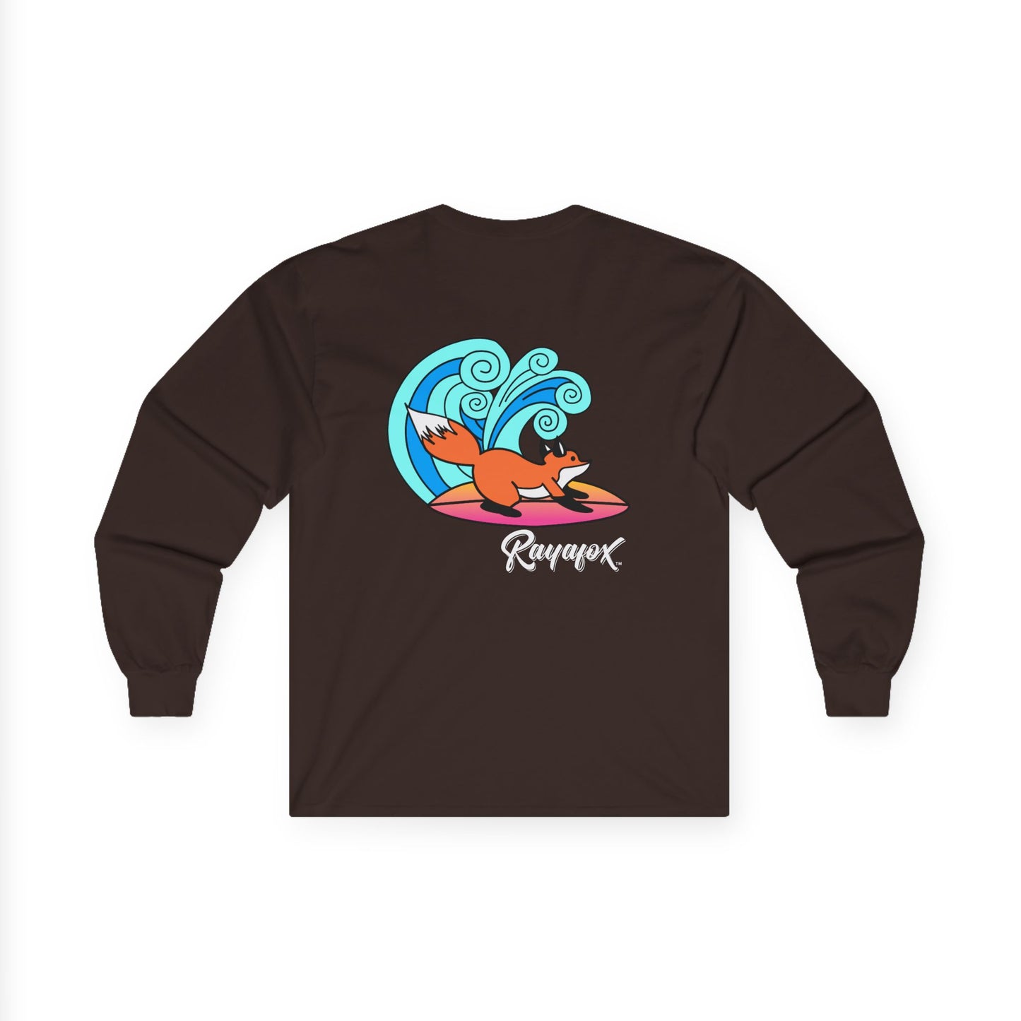 Surfing Fox Long Sleeve Tee