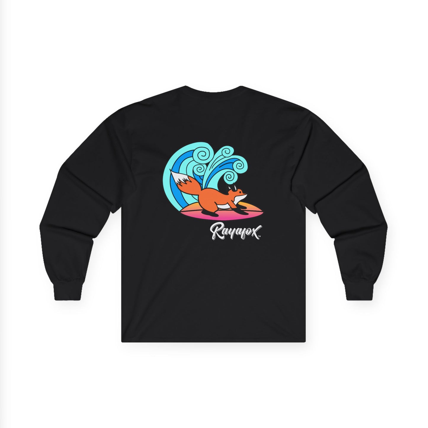 Surfing Fox Long Sleeve Tee