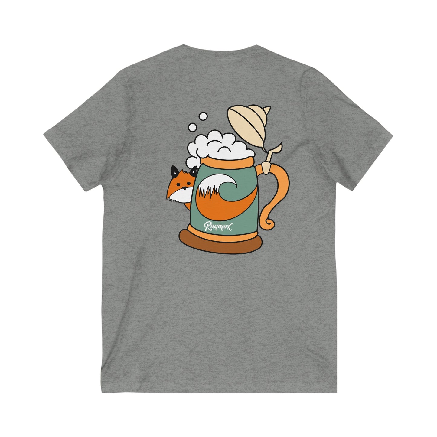 Oktoberfest Fox Unisex V-Neck