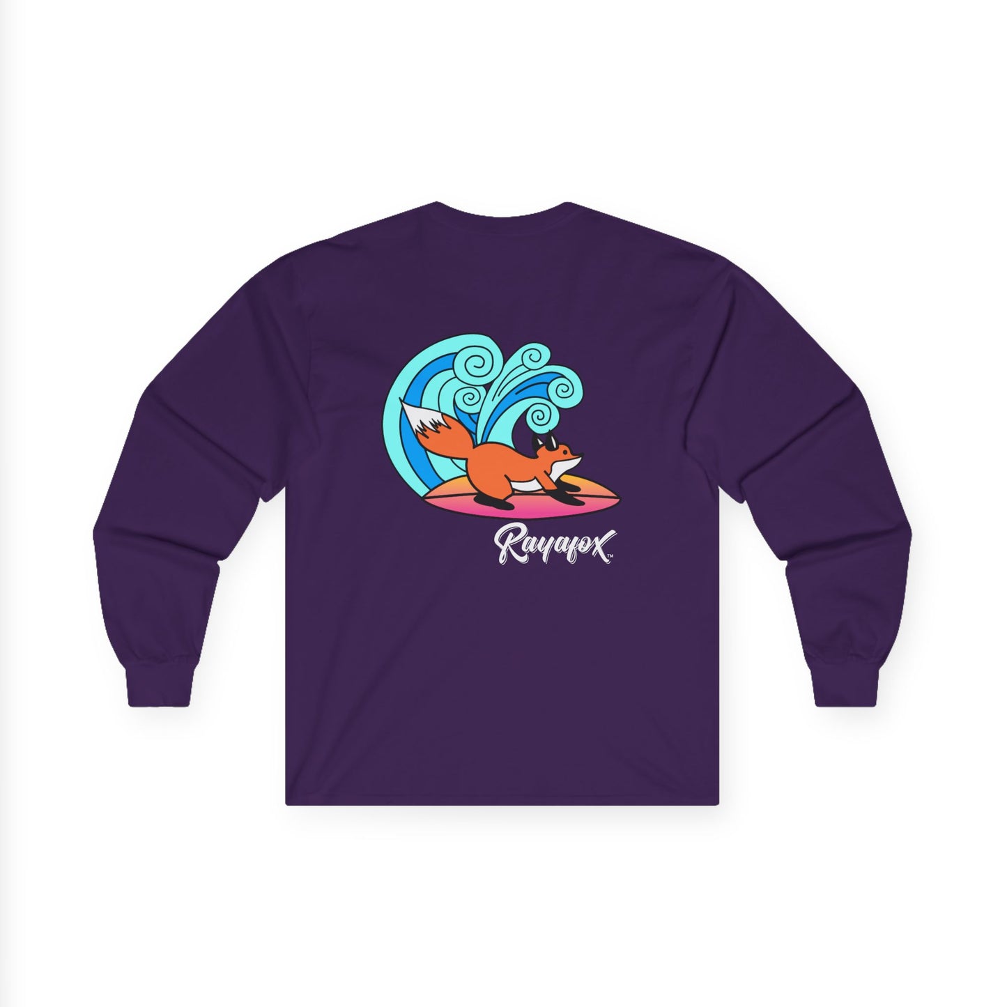 Surfing Fox Long Sleeve Tee