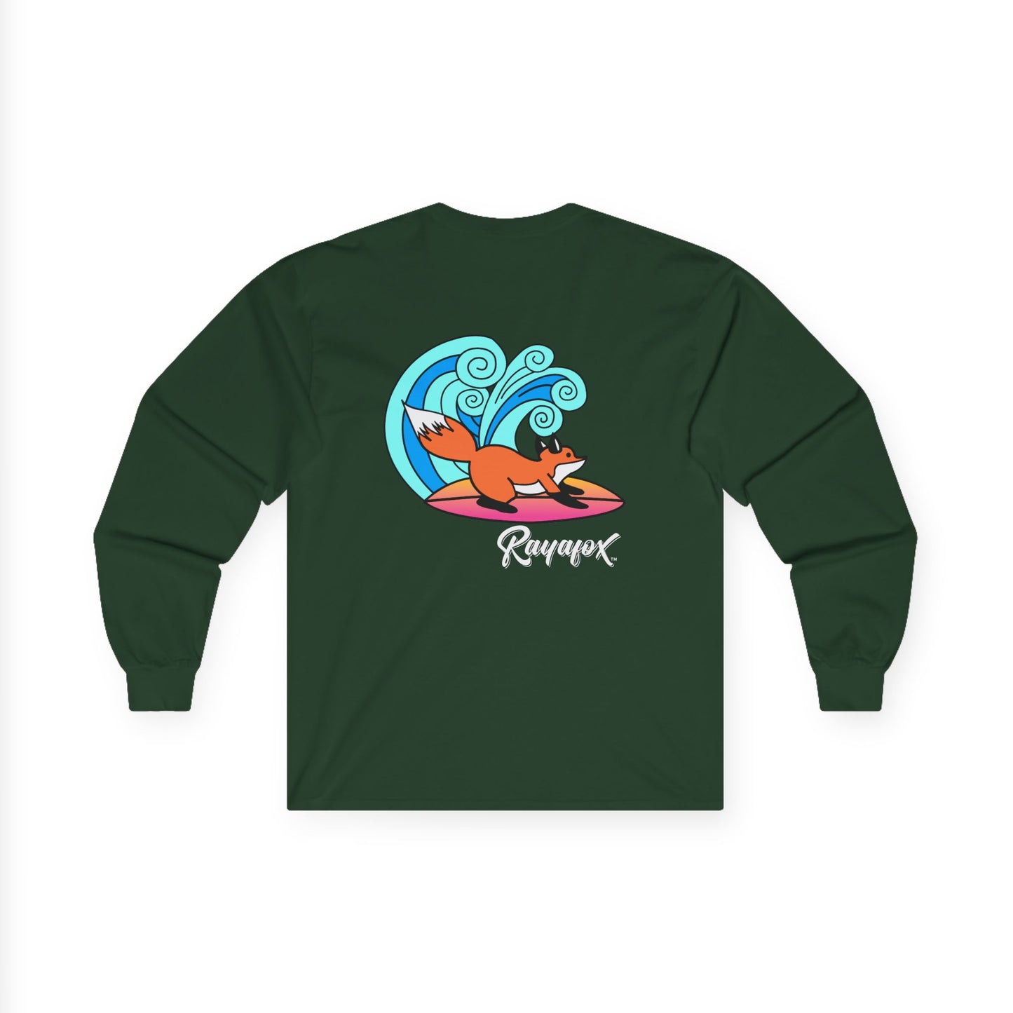 Surfing Fox Long Sleeve Tee