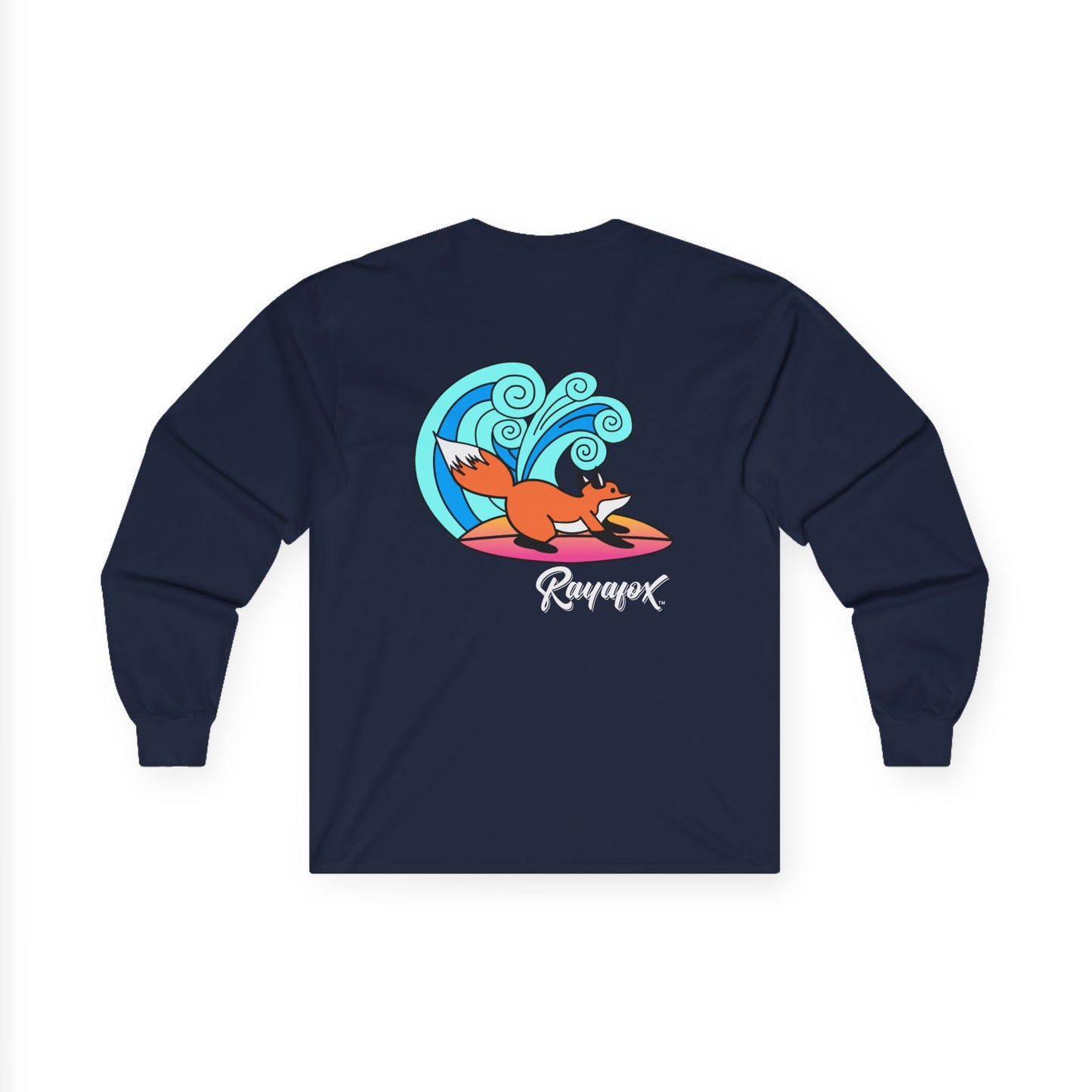 Surfing Fox Long Sleeve Tee