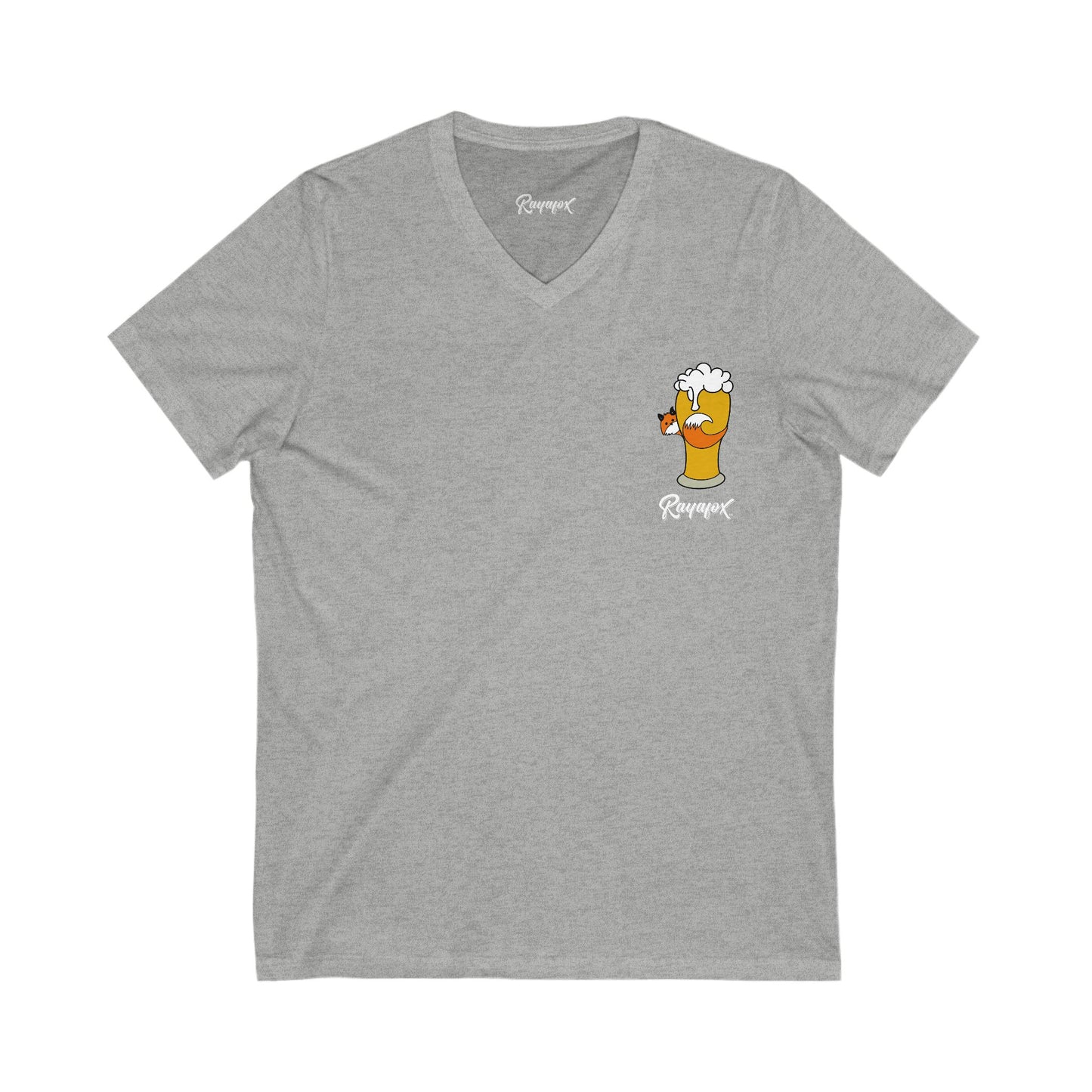 Happy Hour Fox Unisex V-Neck