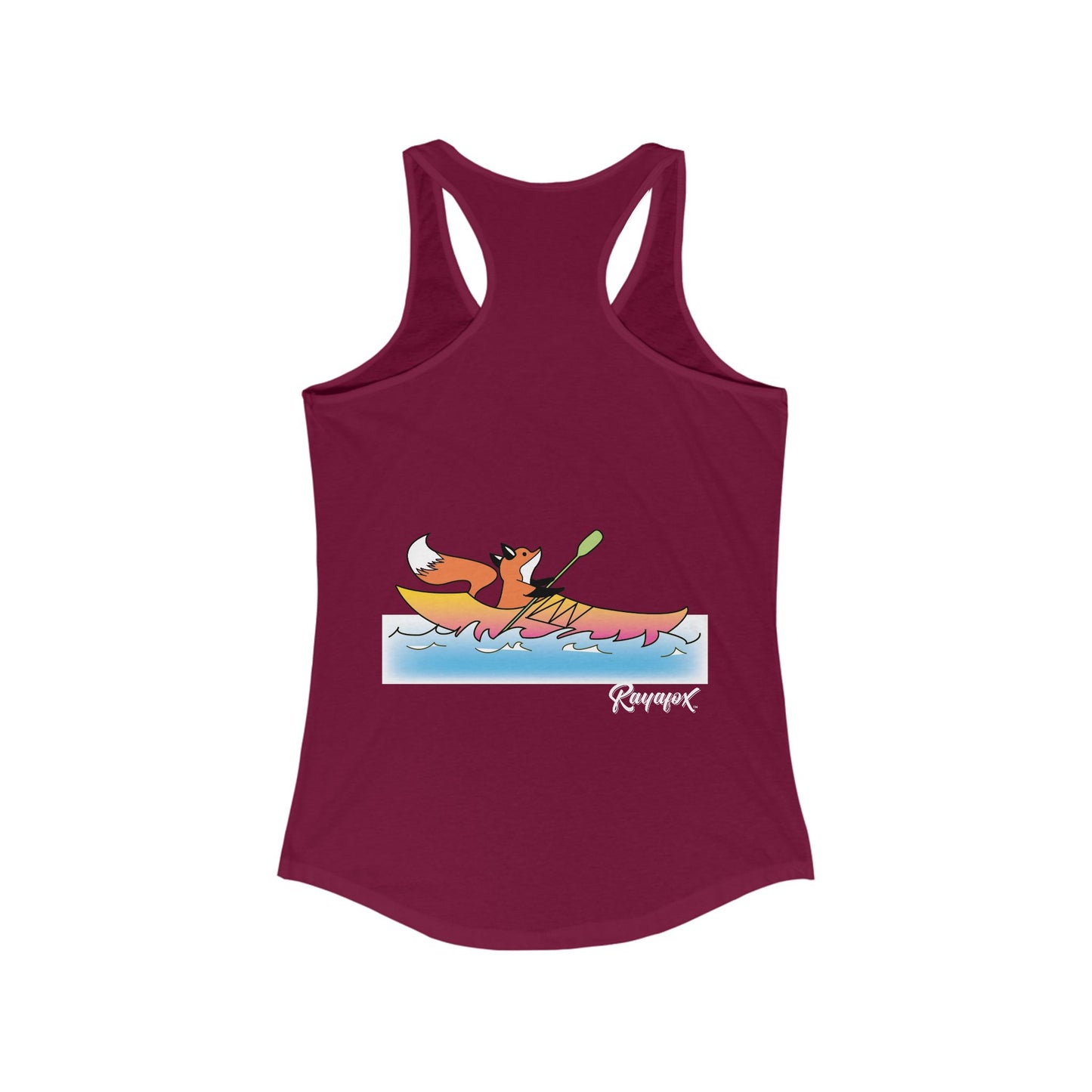 Women's Kayak Fox Racerback Tank