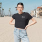 Surfing Fox Crop Top