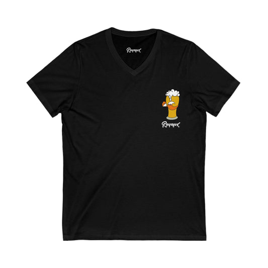 Happy Hour Fox Unisex V-Neck