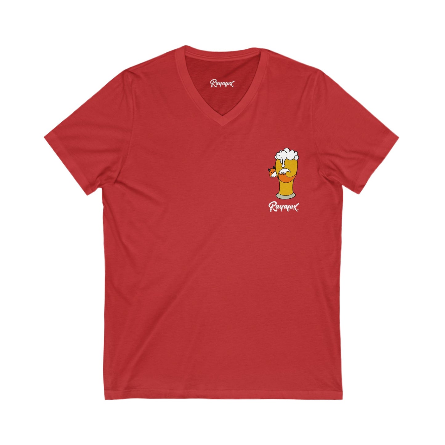 Happy Hour Fox Unisex V-Neck