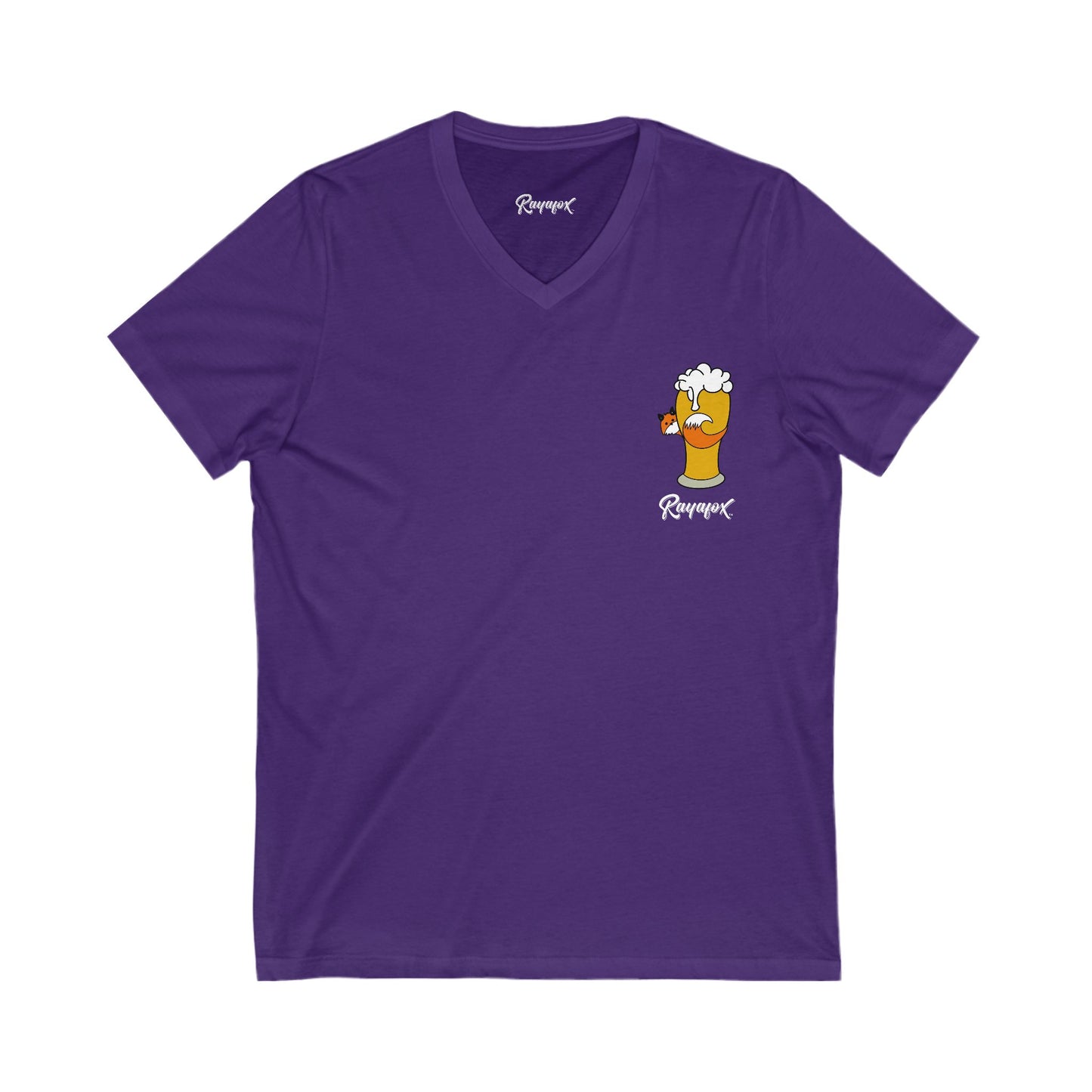 Happy Hour Fox Unisex V-Neck