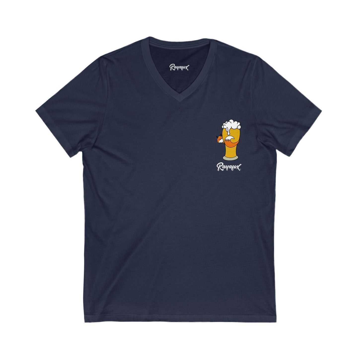 Happy Hour Fox Unisex V-Neck