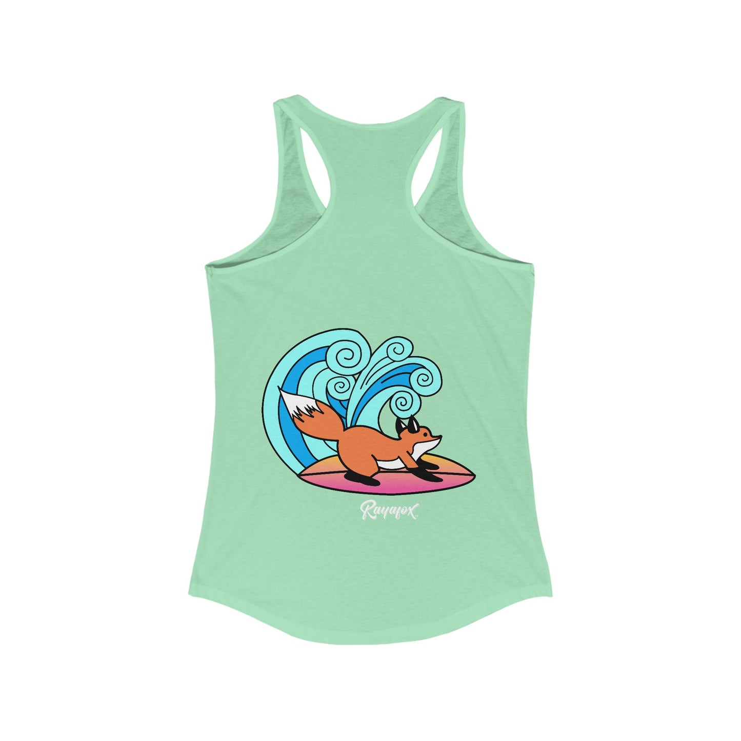 Women's Surfing Fox Racerback Tank