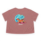 Surfing Fox Crop Top
