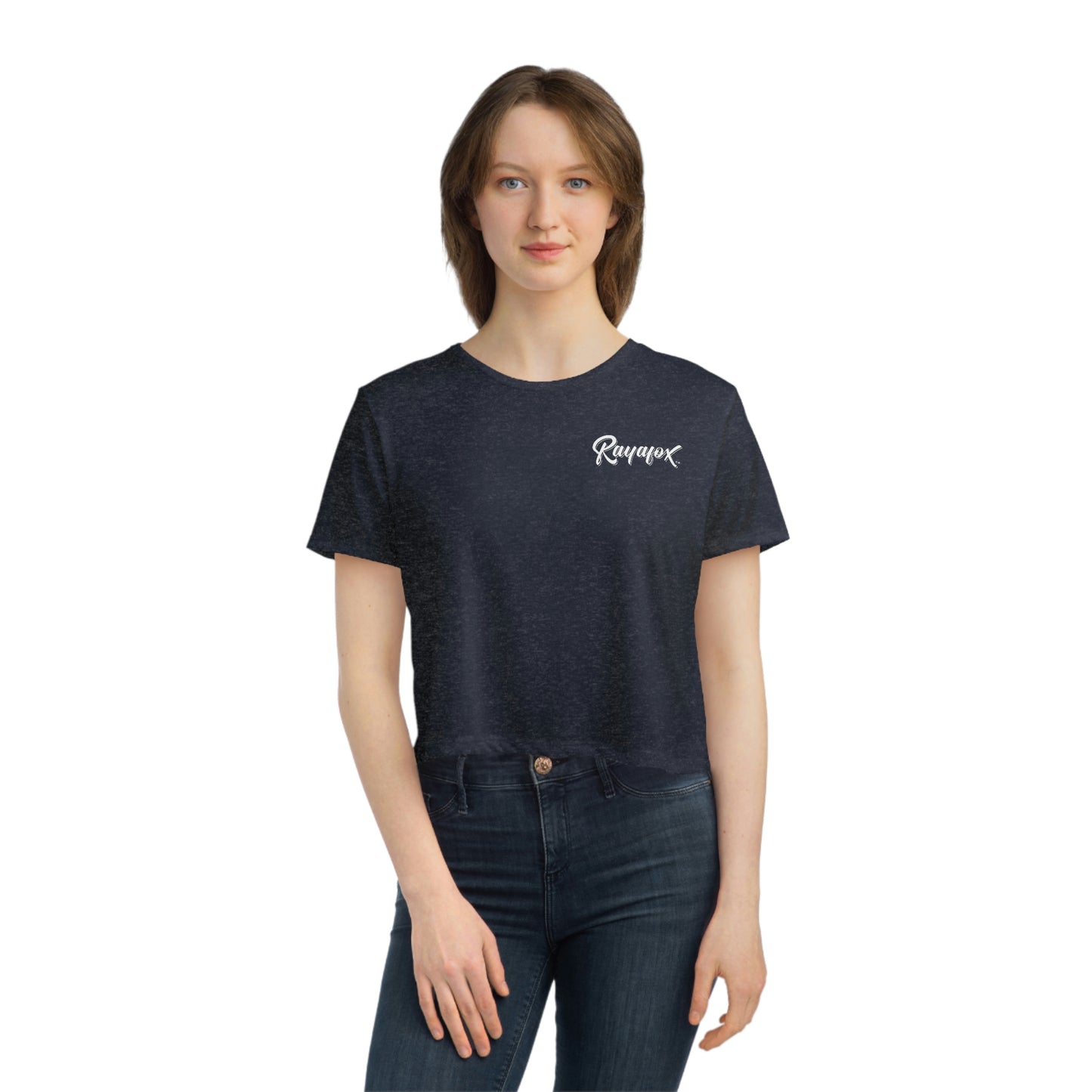 Women's Flowy Lifeguard Fox Cropped Tee