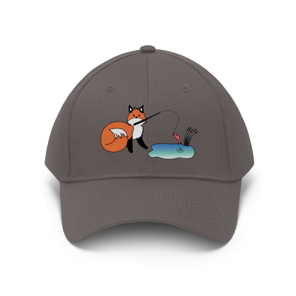 Fishing Fox Twill Cap