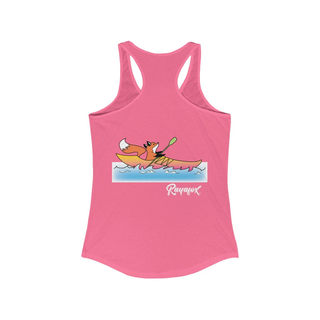 Women's Kayak Fox Racerback Tank