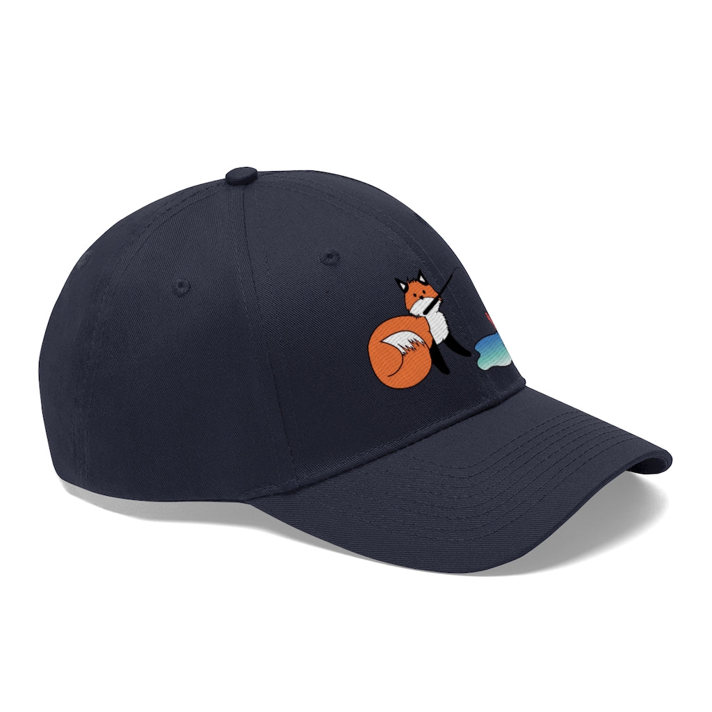 Fishing Fox Twill Cap