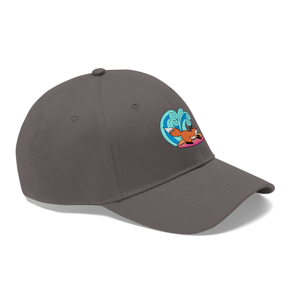 Surfing Fox Twill Cap