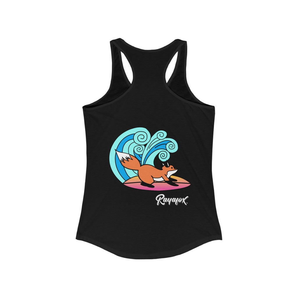 Women's Surfing Fox Racerback Tank