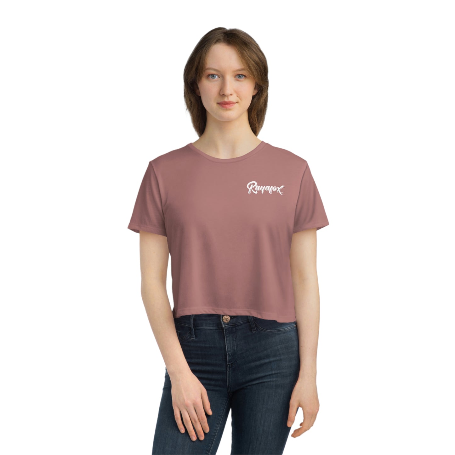 Women's Flowy Lifeguard Fox Cropped Tee