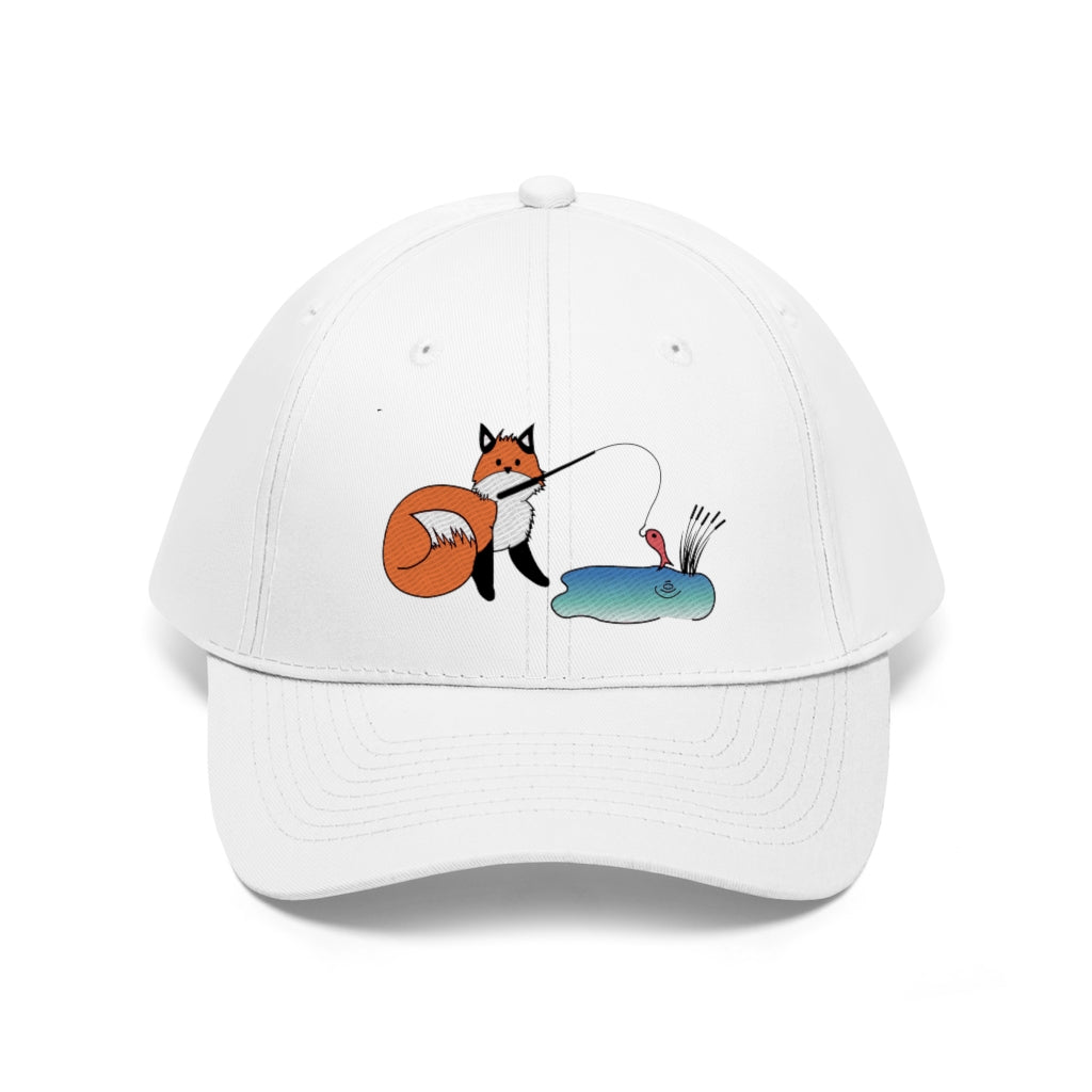 Fishing Fox Twill Cap