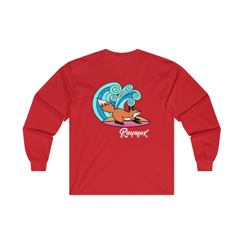 Surfing Fox Long Sleeve Tee