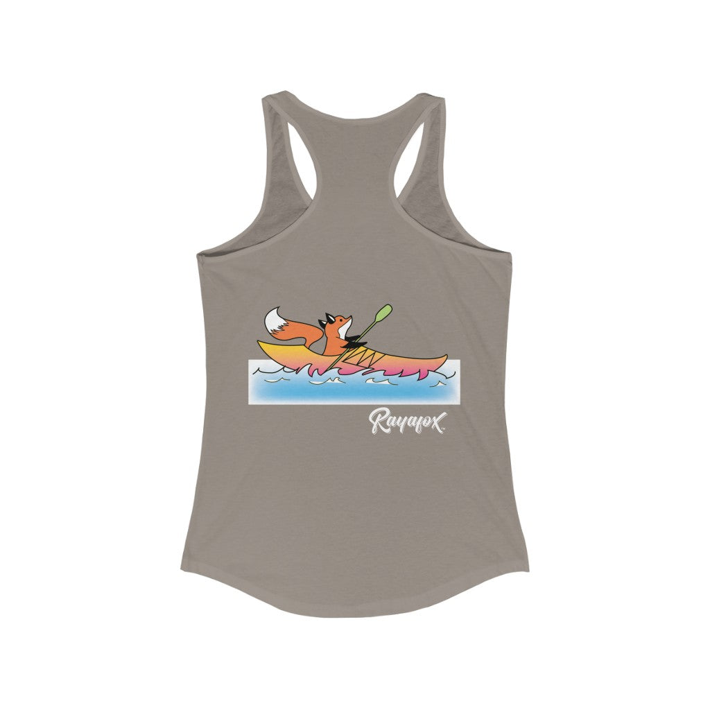 Women's Kayak Fox Racerback Tank