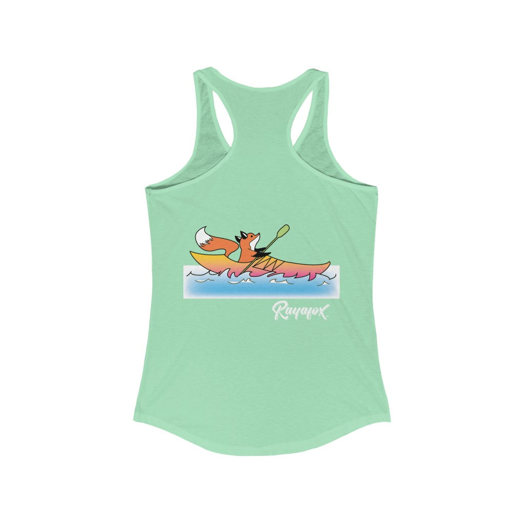 Women's Kayak Fox Racerback Tank