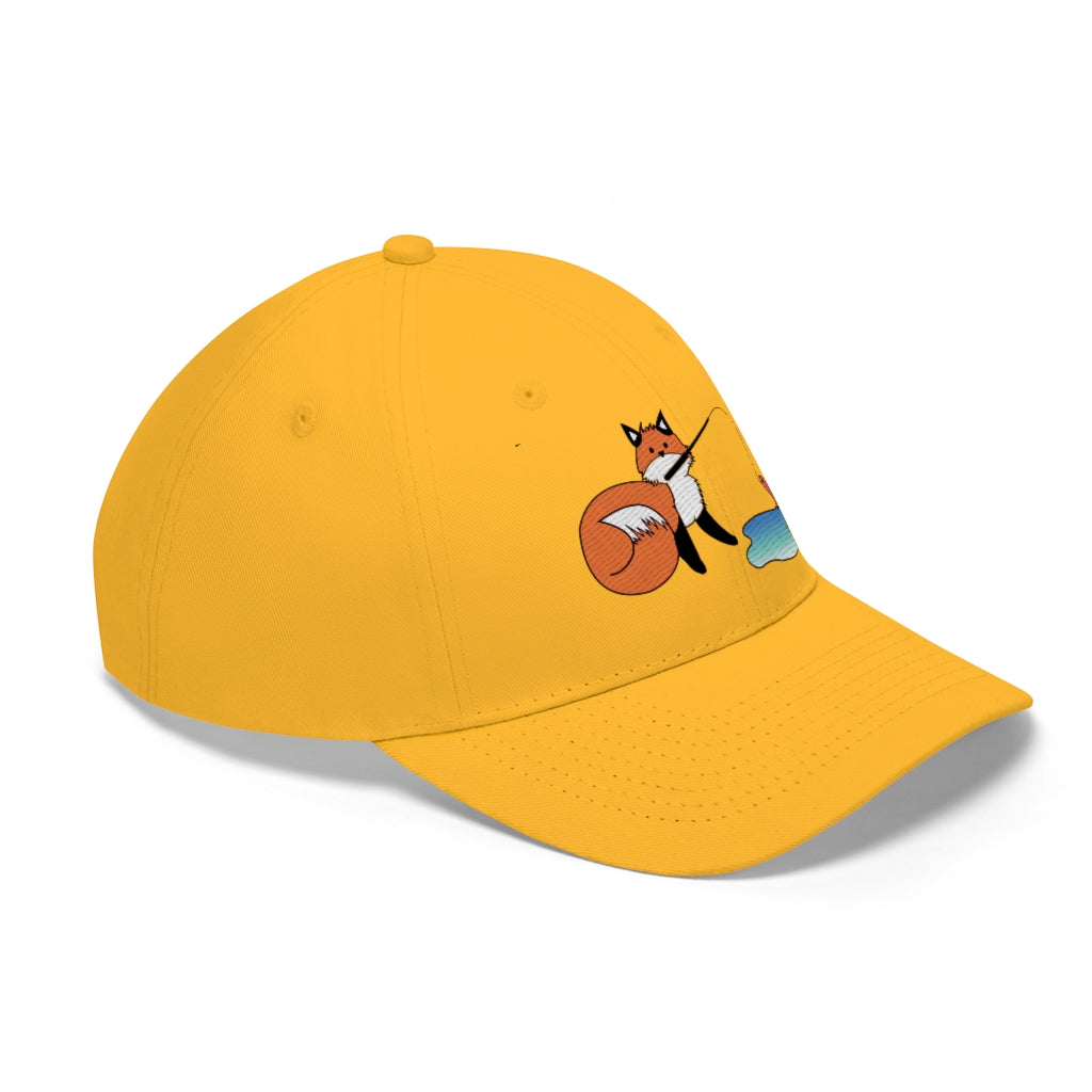 Fishing Fox Twill Cap