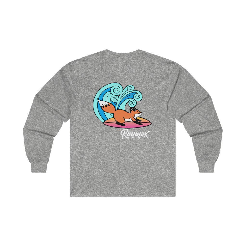 Surfing Fox Long Sleeve Tee