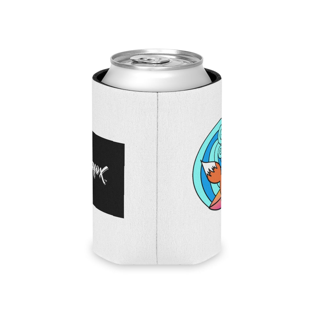 Surfing Fox Can Coozie