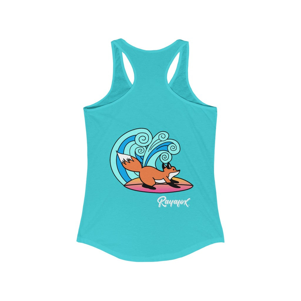 Women's Surfing Fox Racerback Tank