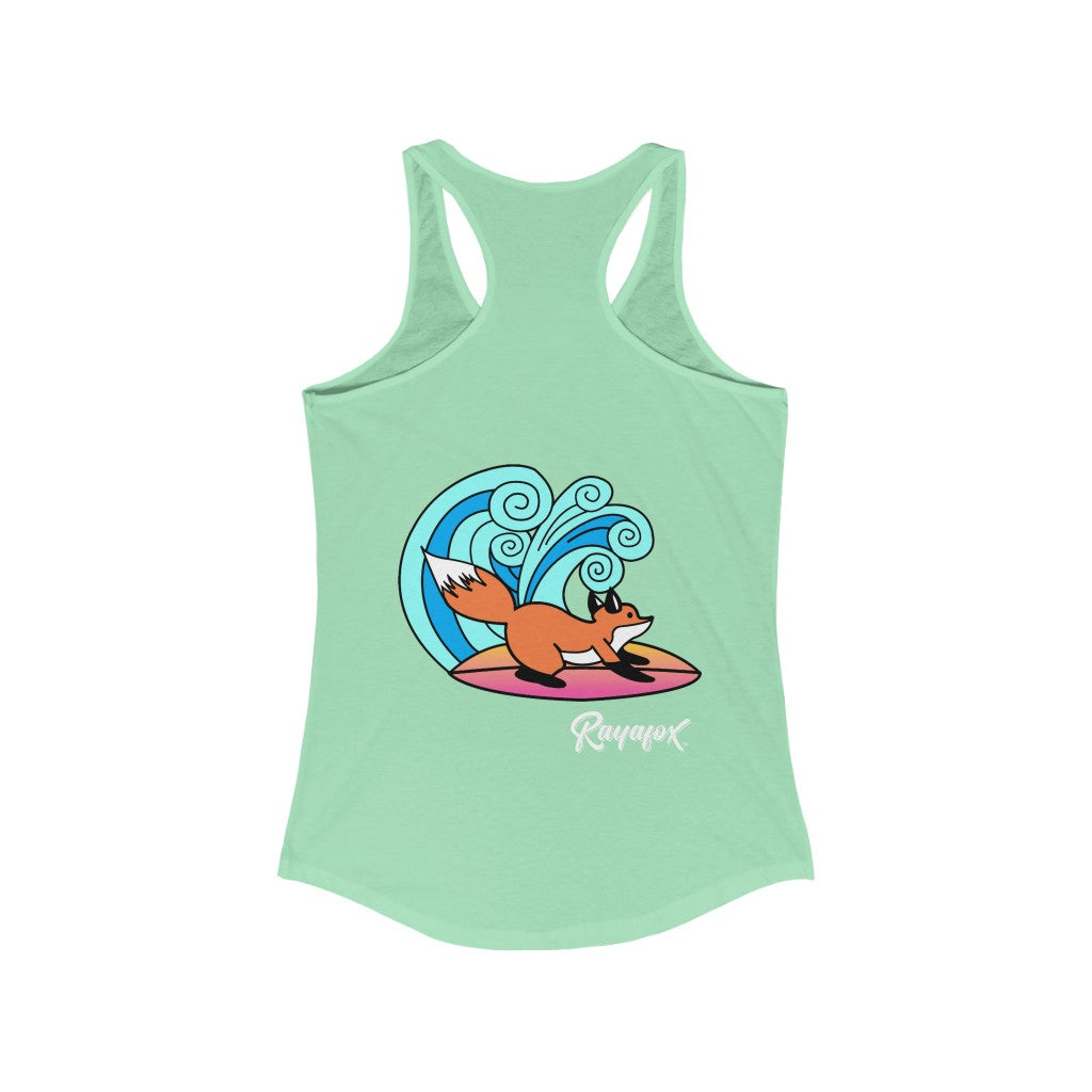 Women's Surfing Fox Racerback Tank