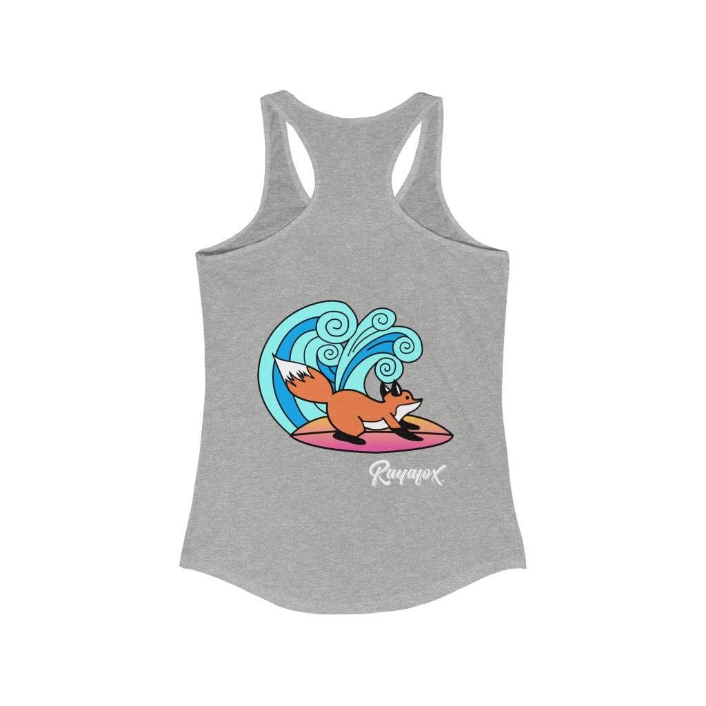 Women's Surfing Fox Racerback Tank