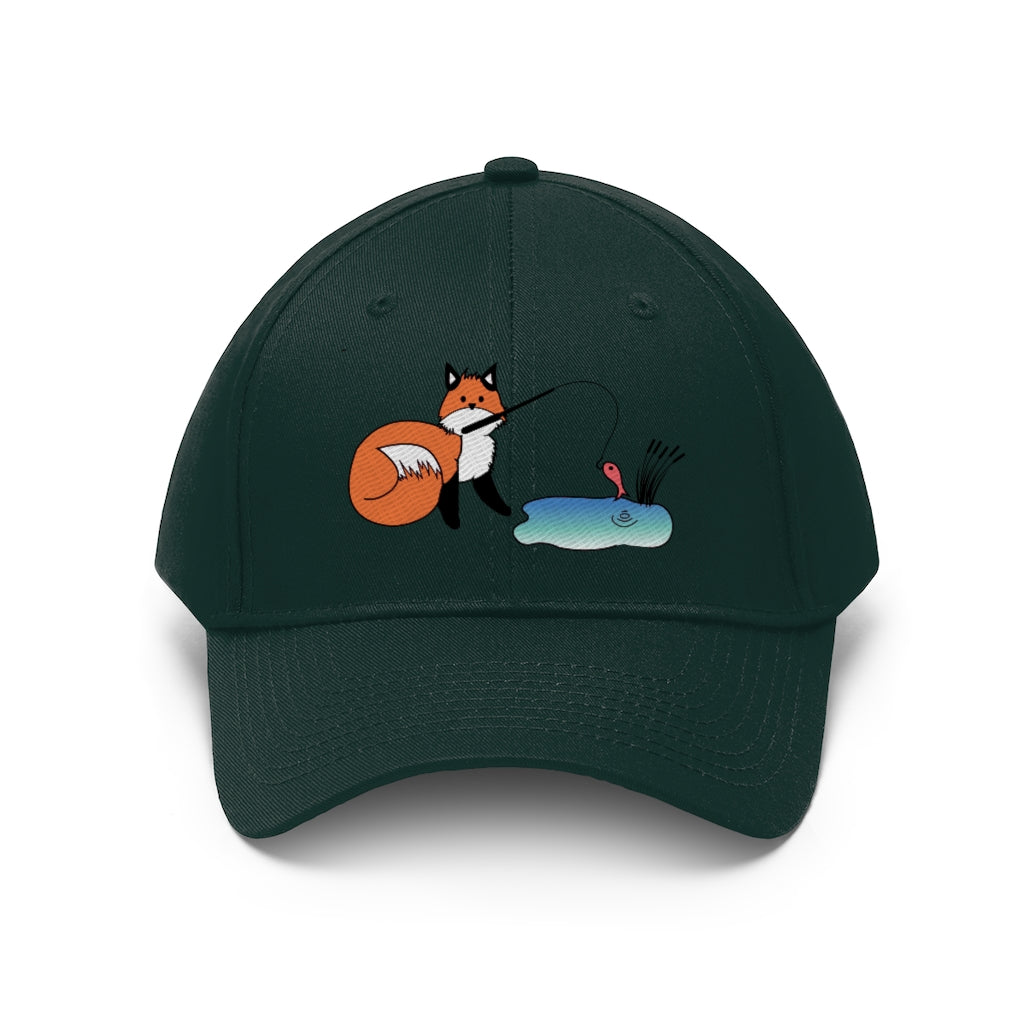 Fishing Fox Twill Cap