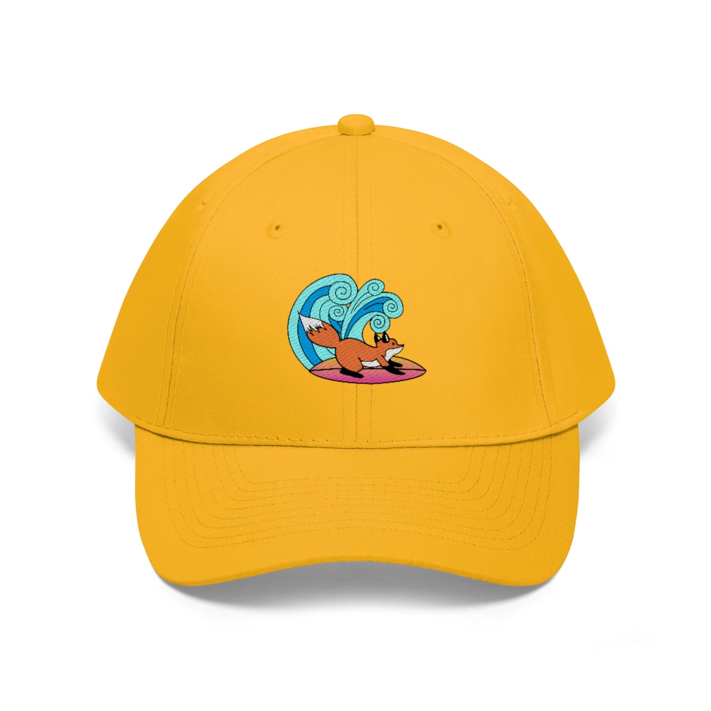 Surfing Fox Twill Cap