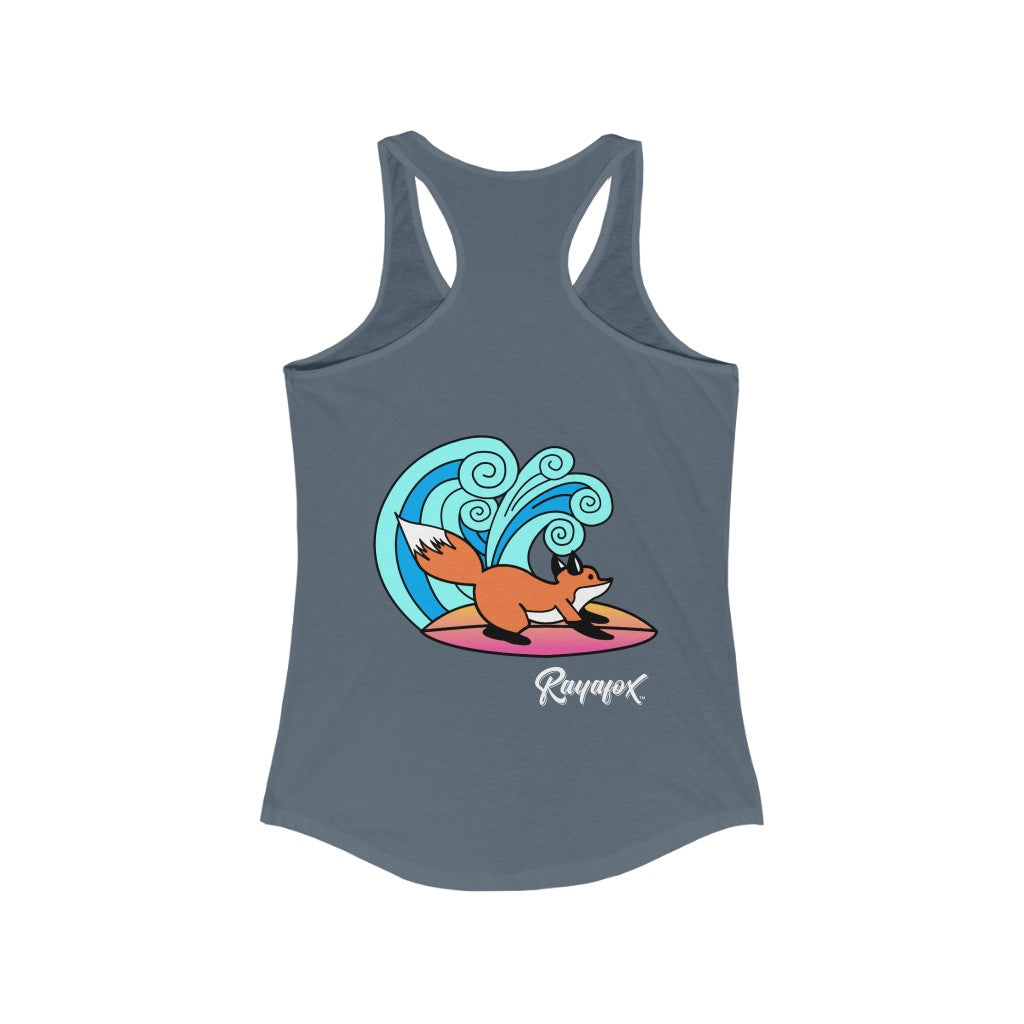 Women's Surfing Fox Racerback Tank