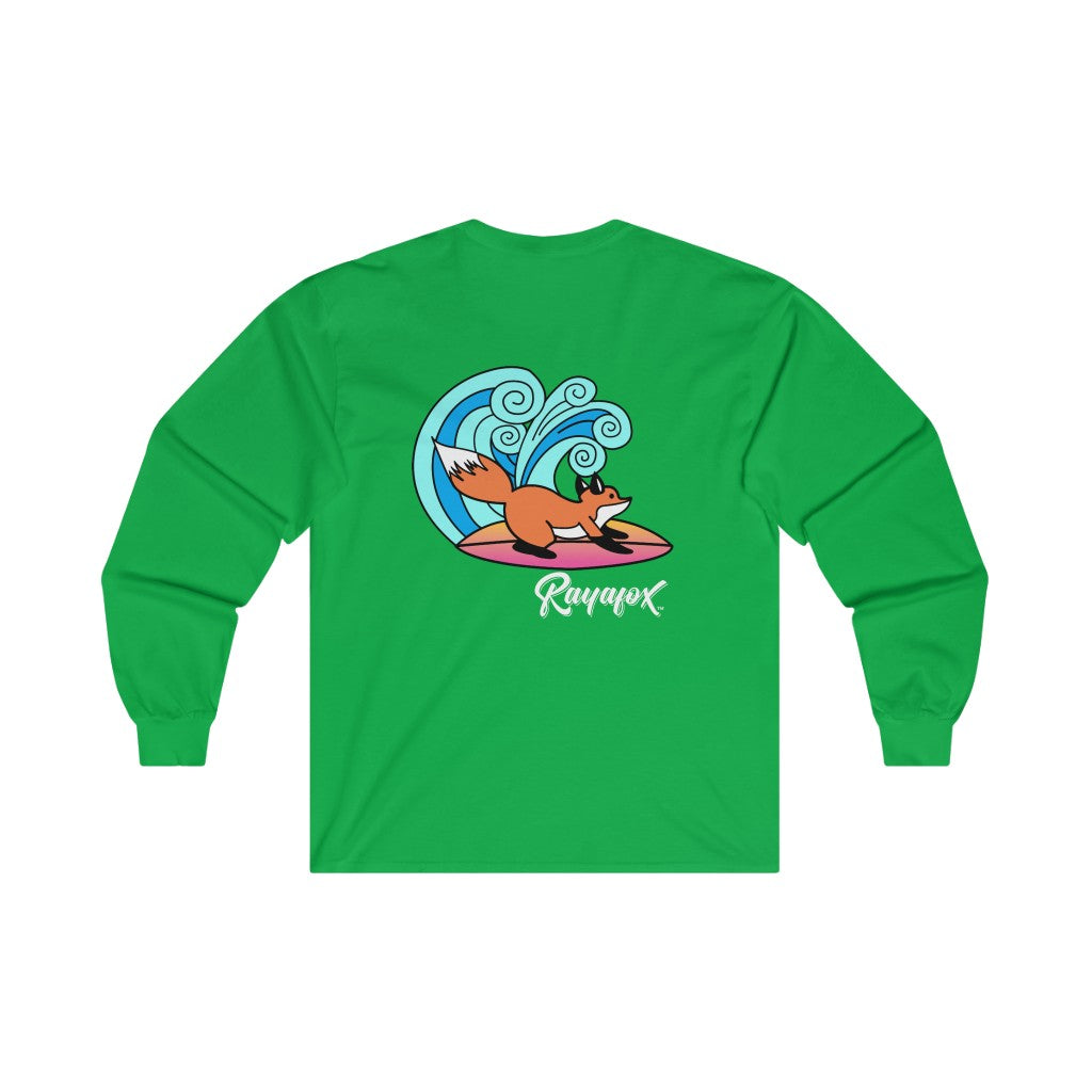 Surfing Fox Long Sleeve Tee