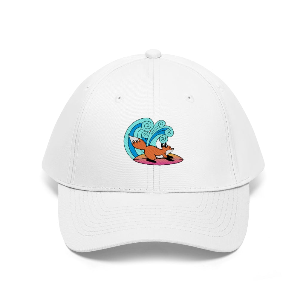 Surfing Fox Twill Cap